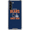 NFL Chicago Bears Helmet Galaxy S23 Plus Clear Case