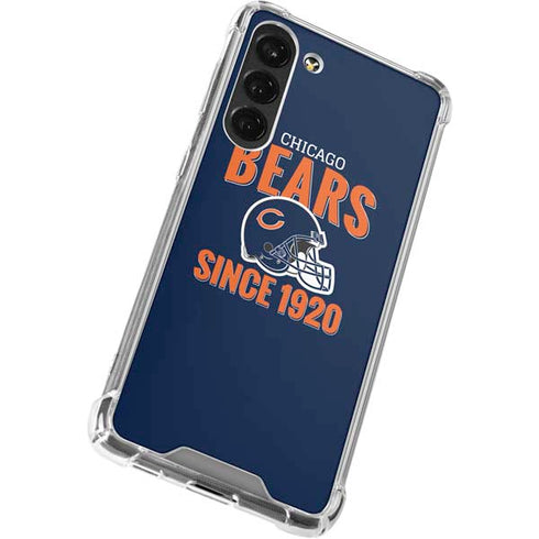 NFL Chicago Bears Helmet Galaxy S23 Plus Clear Case