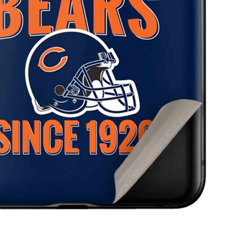 NFL Chicago Bears Helmet Galaxy Z Flip Skin