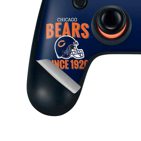 NFL Chicago Bears Helmet Google Stadia Controller Skin