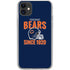 NFL Chicago Bears Helmet iPhone 11 Clear Case