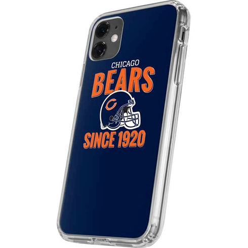 NFL Chicago Bears Helmet iPhone 11 Clear Case