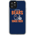 NFL Chicago Bears Helmet iPhone 11 Pro Clear Case