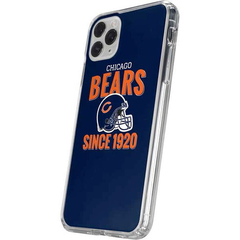 NFL Chicago Bears Helmet iPhone 11 Pro Clear Case