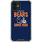 NFL Chicago Bears Helmet iPhone 12 Mini Clear Case