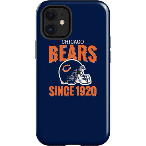 NFL Chicago Bears Helmet iPhone 12 Mini Impact Case