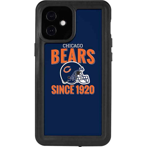 NFL Chicago Bears Helmet iPhone 12 Mini Waterproof Case