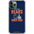 NFL Chicago Bears Helmet iPhone 12 Pro Clear Case