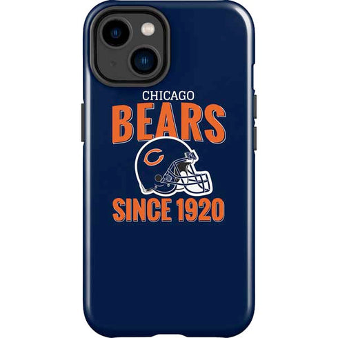 NFL Chicago Bears Helmet iPhone 15 Plus Impact Case