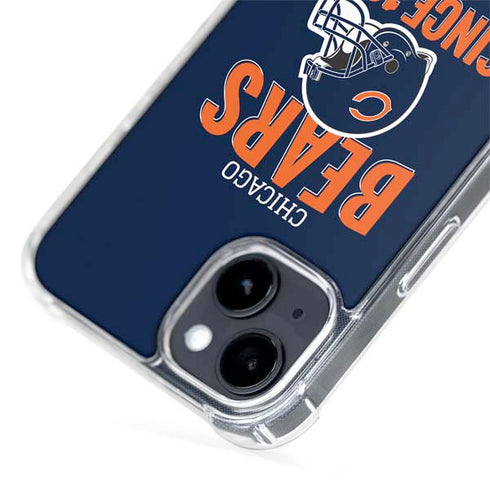 NFL Chicago Bears Helmet iPhone 15 Plus MagSafe Case