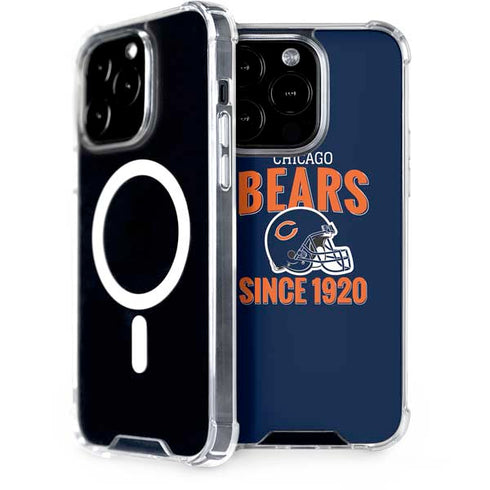 NFL Chicago Bears Helmet iPhone 15 Pro MagSafe Case