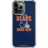 NFL Chicago Bears Helmet iPhone 15 Pro Max Clear Case