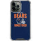NFL Chicago Bears Helmet iPhone 14 Pro Max Clear Case