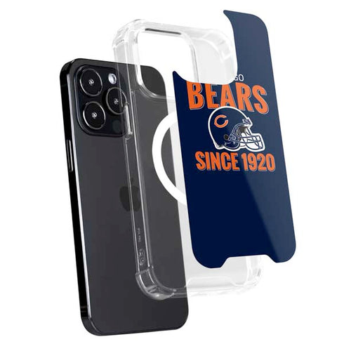 NFL Chicago Bears Helmet iPhone 14 Pro Max MagSafe Case
