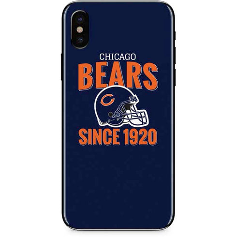 NFL Chicago Bears Helmet iPhone XS Max Skin