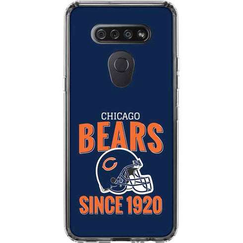 NFL Chicago Bears Helmet LG K51/Q51 Clear Case