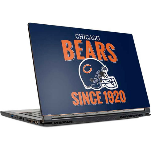 NFL Chicago Bears Helmet MSI GS65 Stealth Laptop Skin