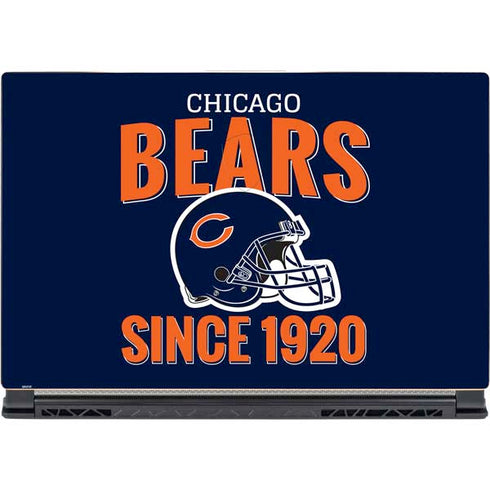 NFL Chicago Bears Helmet MSI GS65 Stealth Laptop Skin