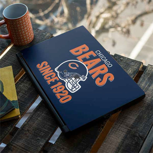 NFL Chicago Bears Helmet MSI GS65 Stealth Laptop Skin