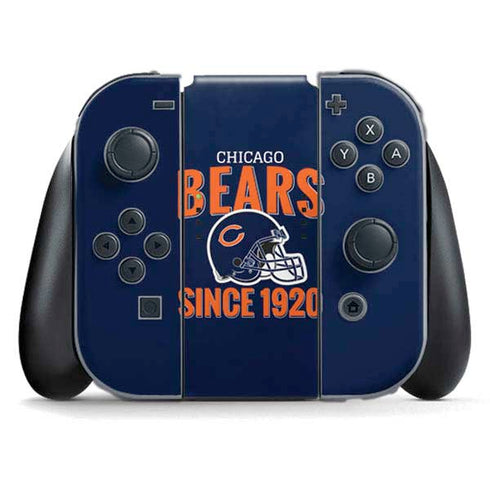 NFL Chicago Bears Helmet Nintendo Switch (2017-2021) Joy-Con Controller Skin