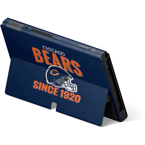 NFL Chicago Bears Helmet Nintendo Switch OLED (2021) Skin
