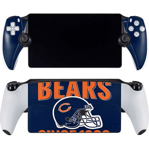 NFL Chicago Bears Helmet PlayStation Portal Remote Player Skin