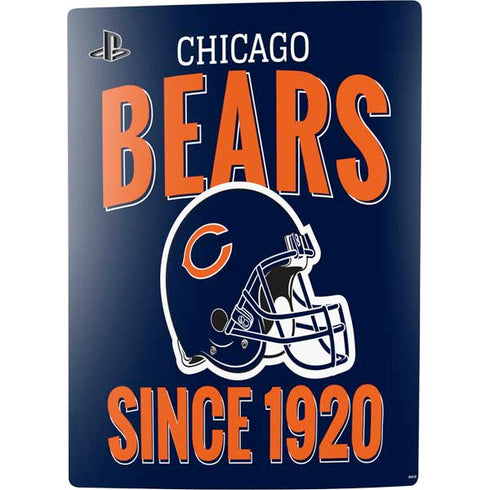 NFL Chicago Bears Helmet PS5 Digital Edition Console Skin