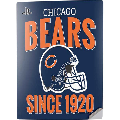 NFL Chicago Bears Helmet PS5 Digital Edition Console Skin