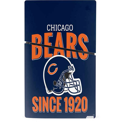 NFL Chicago Bears Helmet PS5 Slim Digital Edition Console Skin