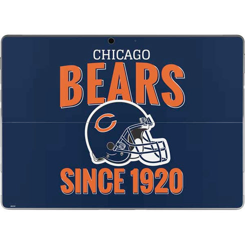 NFL Chicago Bears Helmet Surface Pro 9 Skin