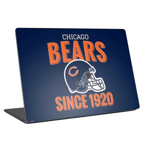 NFL Chicago Bears Helmet Universal Laptop 18in (14.6 x 10.6in) Skin