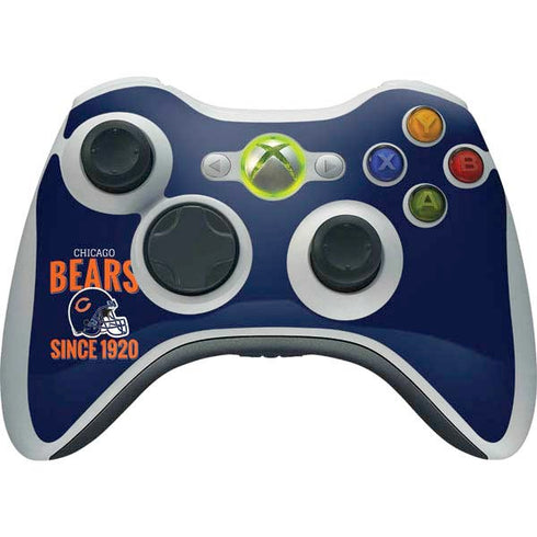 NFL Chicago Bears Helmet Xbox 360 Wireless Controller Skin