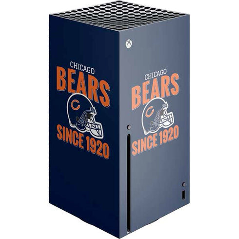 NFL Chicago Bears Helmet Xbox Series X Console Skin