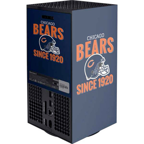 NFL Chicago Bears Helmet Xbox Series X Console Skin
