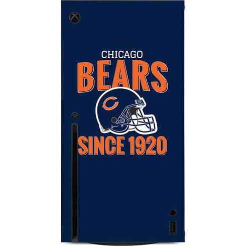 NFL Chicago Bears Helmet Xbox Series X Console Skin