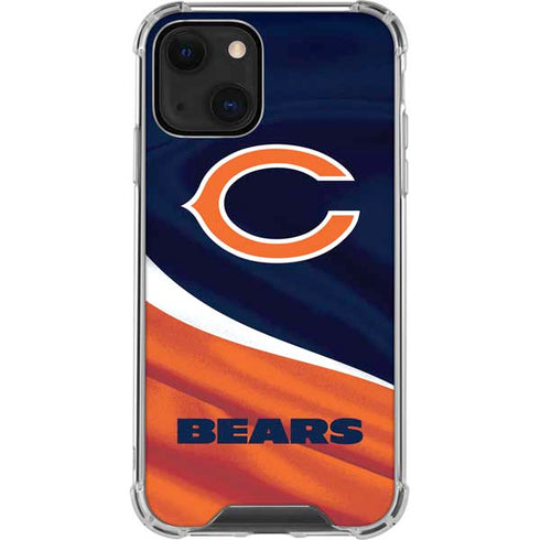 NFL Chicago Bears iPhone 13 Mini Clear Case