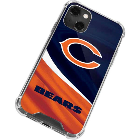 NFL Chicago Bears iPhone 14 Plus Clear Case