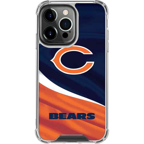 NFL Chicago Bears iPhone 15 Pro Clear Case