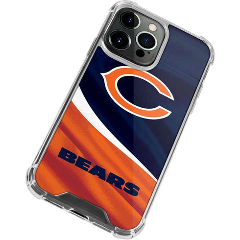 NFL Chicago Bears iPhone 15 Pro Clear Case
