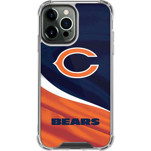 NFL Chicago Bears iPhone 14 Pro Max Clear Case