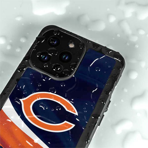 NFL Chicago Bears iPhone 15 Pro Waterproof Case