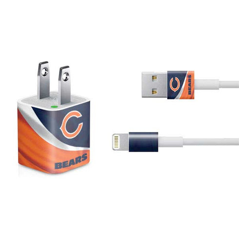 NFL Chicago Bears iPhone Charger (5W USB) Skin