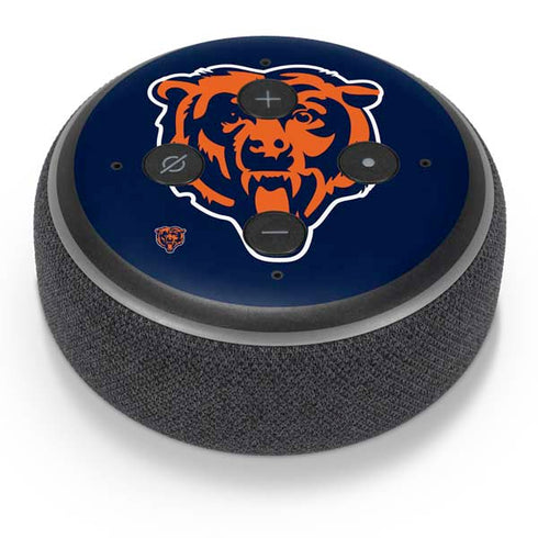 NFL Chicago Bears Large Logo Amazon Echo Dot Skin