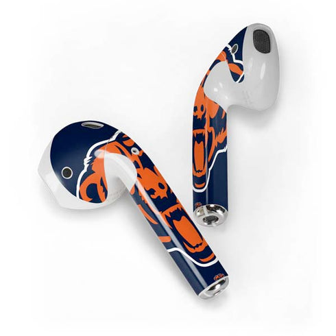 NFL Chicago Bears Large Logo Apple AirPods Skin