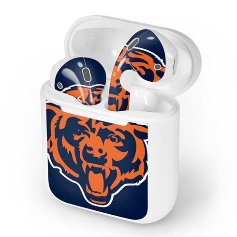 NFL Chicago Bears Large Logo Apple AirPods Skin