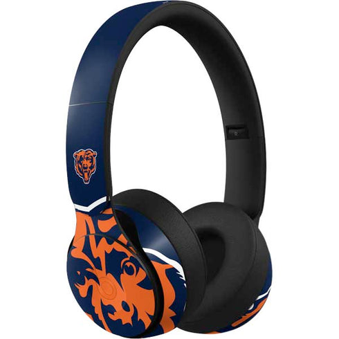 NFL Chicago Bears Large Logo Beats Solo Pro Skin