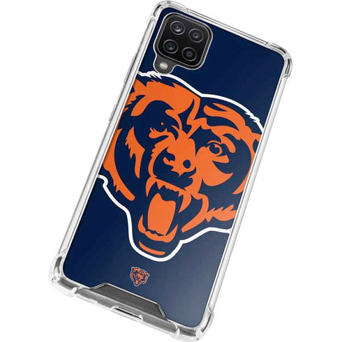 NFL Chicago Bears Large Logo Galaxy A12 Clear Case