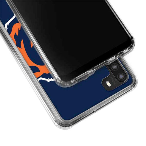 NFL Chicago Bears Large Logo Galaxy A21 Clear Case