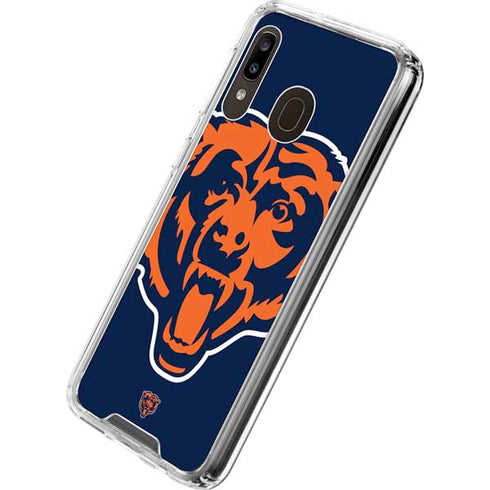 NFL Chicago Bears Large Logo Galaxy A30 Clear Case