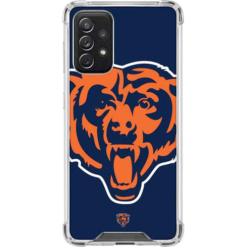 NFL Chicago Bears Large Logo Galaxy A72 5G Clear Case